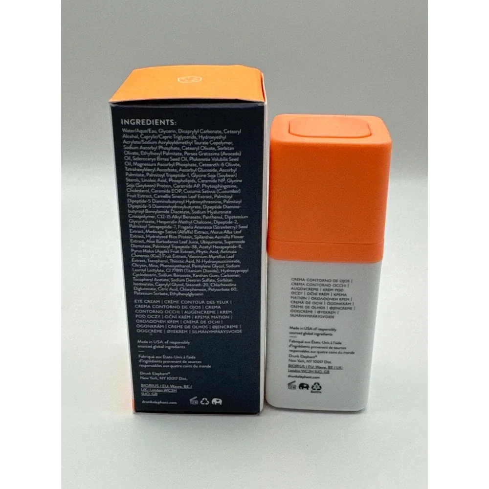 Drunk Elephant C Tango Multivitamin Eye Cream Firm Brighten 15ml 5 Fl Oz‎ NIB